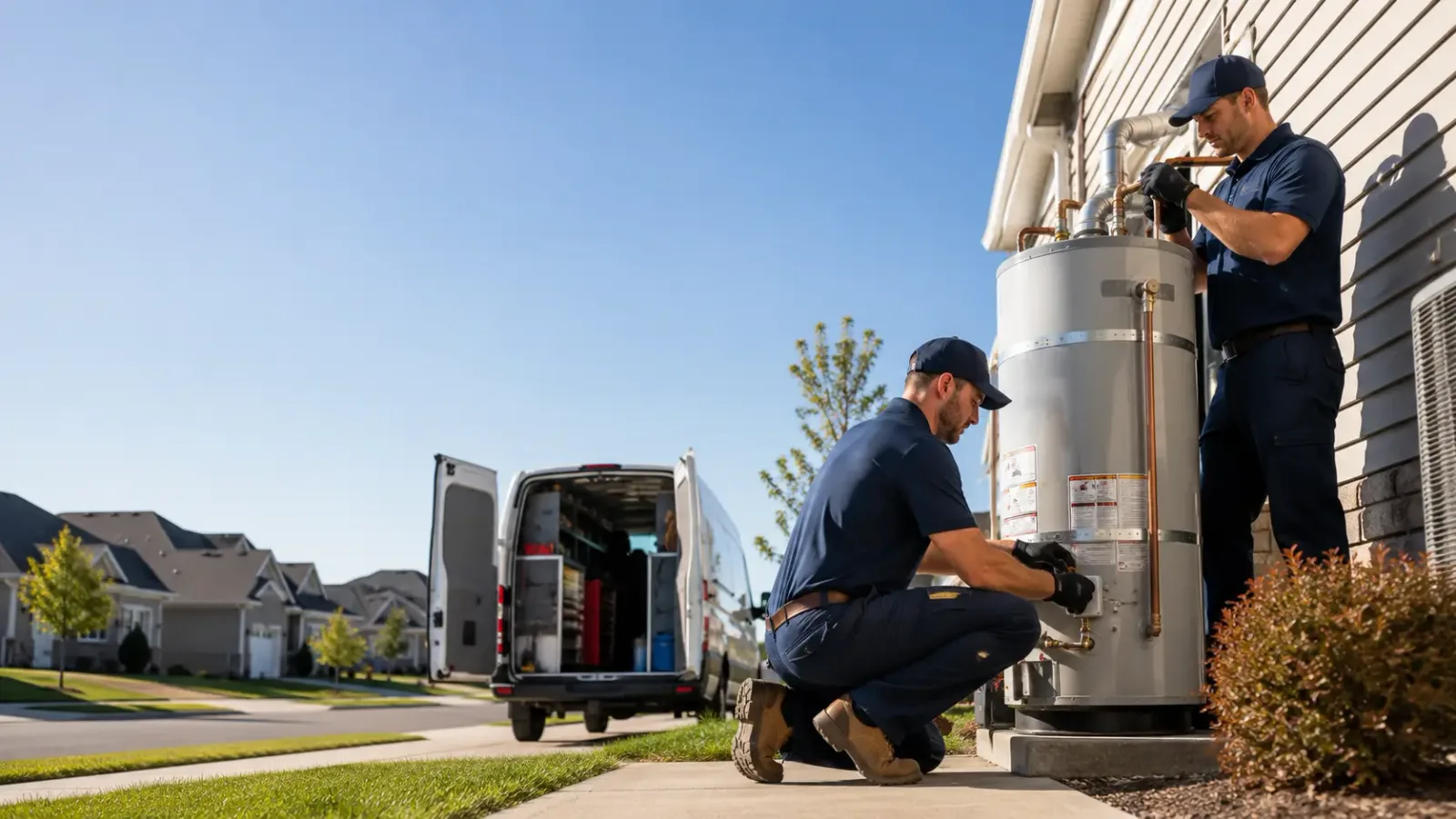 Water Heater Installation in Hoople, ND